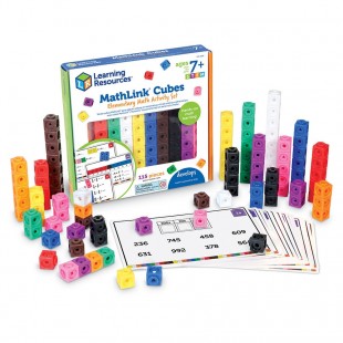Learning resources - Mathlink cubes elementary math activity